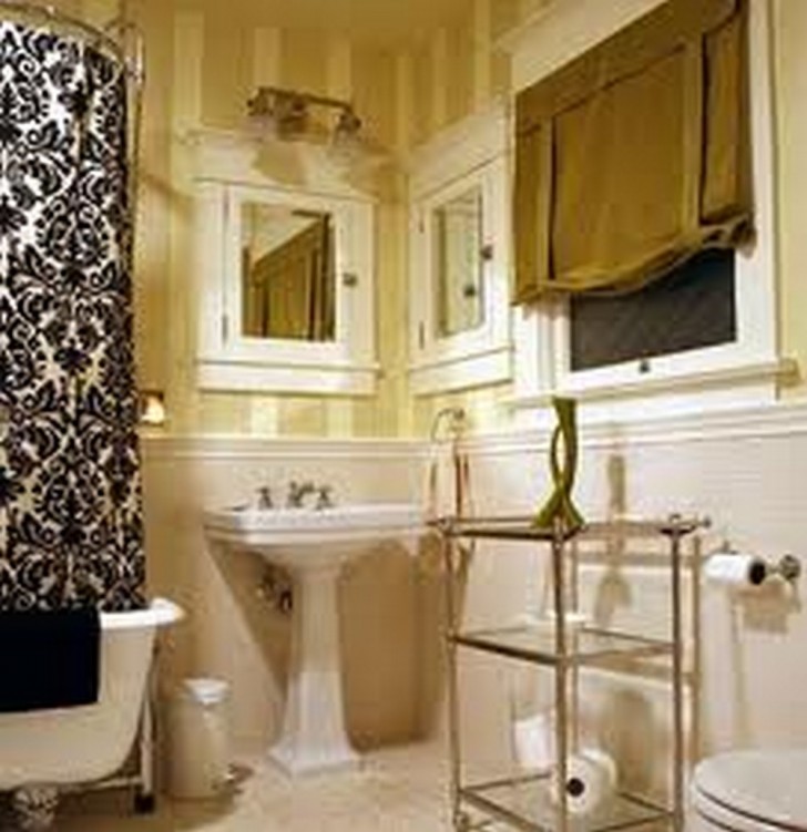 Bathroom , 8 Fabulous Wallpaper for bathrooms : Wallpaper Bathroom
