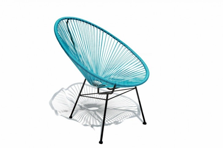 Furniture , 8 Amazing Acapulco chairs : Acapulco Chair Blue