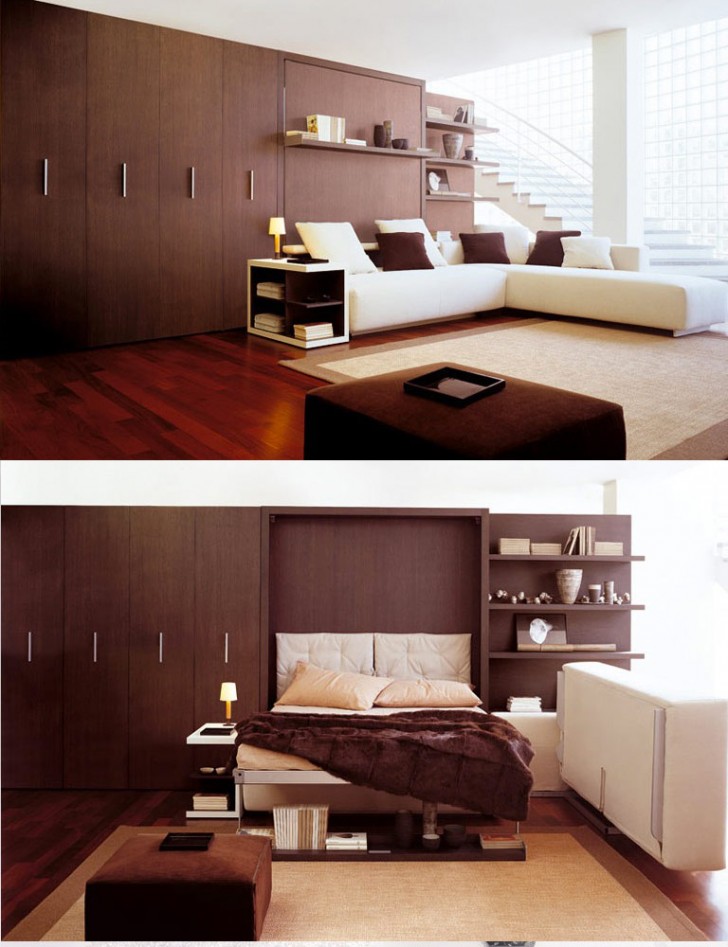 Furniture , 8 Awesome Space saving furniture ideas :  Bedroom Design