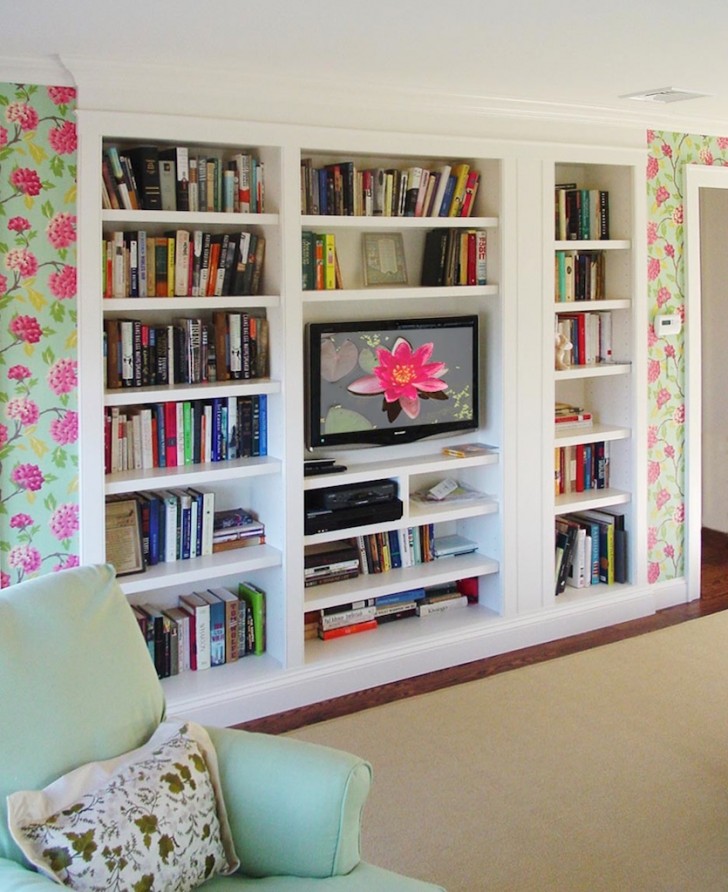 Furniture , 7 Stunning Bookcase ideas : Built In Bookcases Ideas Built In Bookshelves Design Ideas 15331.jpg