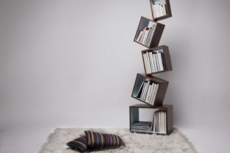 1024x768px 8 Unique Book Shelves Picture in Furniture