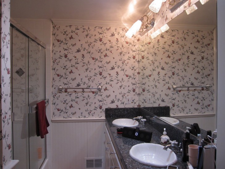 Bathroom , 7 Top Wallpaper for bathroom walls :  Decorative Wallpaper For Walls