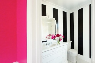 500x626px 6 Charming Neon Pink Wall Paint Picture in Interior Design
