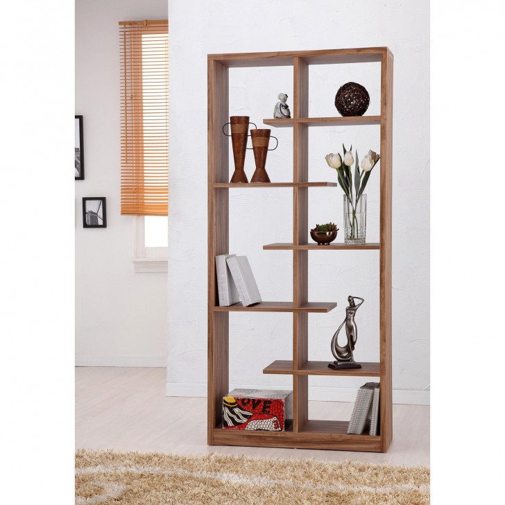 Furniture , 11 Ideal Bookshelves as room dividers :  Room Dividing Bookcase