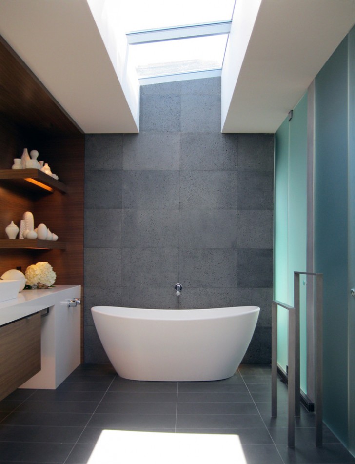 Bathroom , Cool  Contemporary 24×24 Granite Tile Countertops Image : Awesome  Contemporary 24x24 Granite Tile Countertops Image Inspiration