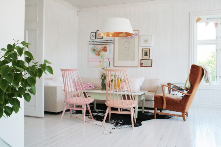 Living Room , Beautiful  Scandinavian White Dining Room Furniture Sets Ideas : Awesome  Scandinavian White Dining Room Furniture Sets Image Inspiration