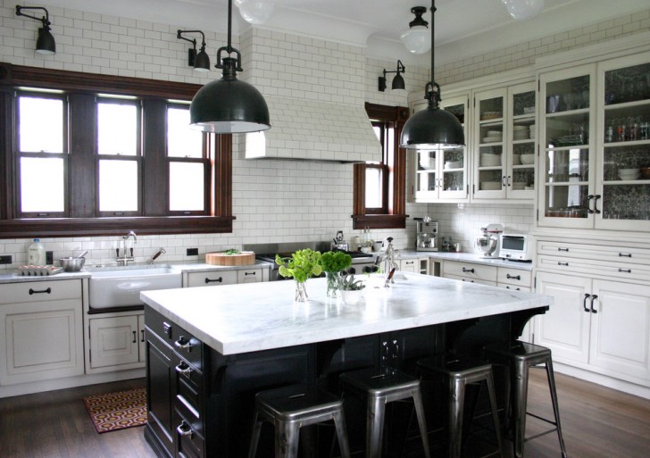 Kitchen , Fabulous  Beach Style Kitchen Cabinets Solid Wood Picture : Awesome  Traditional Kitchen Cabinets Solid Wood Picture