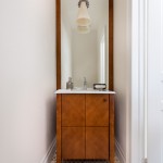 Powder Room , Charming  Contemporary Very Small Bathroom Sinks Ideas : Awesome  Transitional Very Small Bathroom Sinks Picute