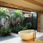 Awesome  Tropical Bathroom Shower and Window Curtain Sets Image Inspiration , Awesome  Eclectic Bathroom Shower And Window Curtain Sets Picute In Bathroom Category