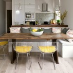 Dining Room , Stunning  Shabby Chic Corner Diner Booth Image Ideas : Beautiful  Contemporary Corner Diner Booth Photo Ideas
