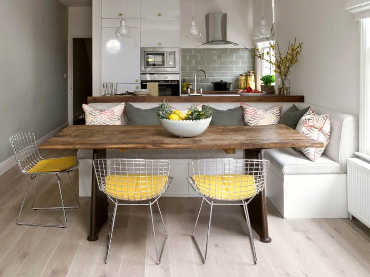 Kitchen , Stunning  Shabby Chic Tall Kitchen Table and Chairs Image Ideas : Beautiful  Contemporary Tall Kitchen Table And Chairs Inspiration