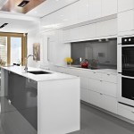 Kitchen , Stunning  Contemporary White Ikea Cabinets Ideas : Beautiful  Contemporary White Ikea Cabinets Picture