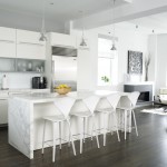 Kitchen , Wonderful  Contemporary White Kitchen Storage Inspiration : Beautiful  Contemporary White Kitchen Storage Photos
