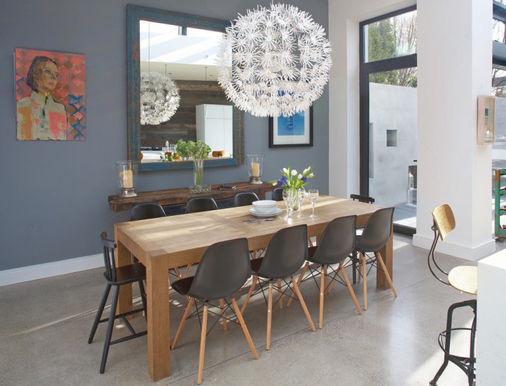 Living Room , Beautiful  Contemporary Wood Kitchen Table and Chairs Ideas : Beautiful  Contemporary Wood Kitchen Table And Chairs Photos