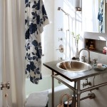 Bathroom , Charming  Eclectic Small Wall Mounted Bathroom Sinks Image : Beautiful  Eclectic Small Wall Mounted Bathroom Sinks Picture Ideas