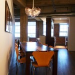 Spaces , Lovely  Contemporary Dining Tables Houston Inspiration : Beautiful  Industrial Dining Tables Houston Inspiration