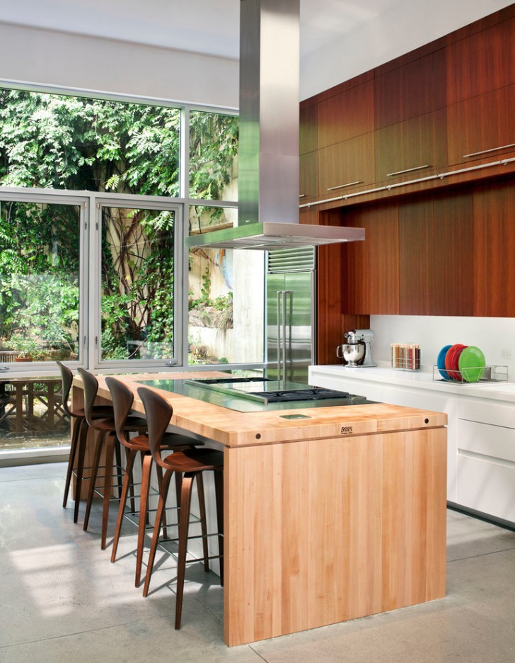 Kitchen , Fabulous  Contemporary Wooden Kitchen Cupboards Photos : Beautiful  Modern Wooden Kitchen Cupboards Photo Ideas