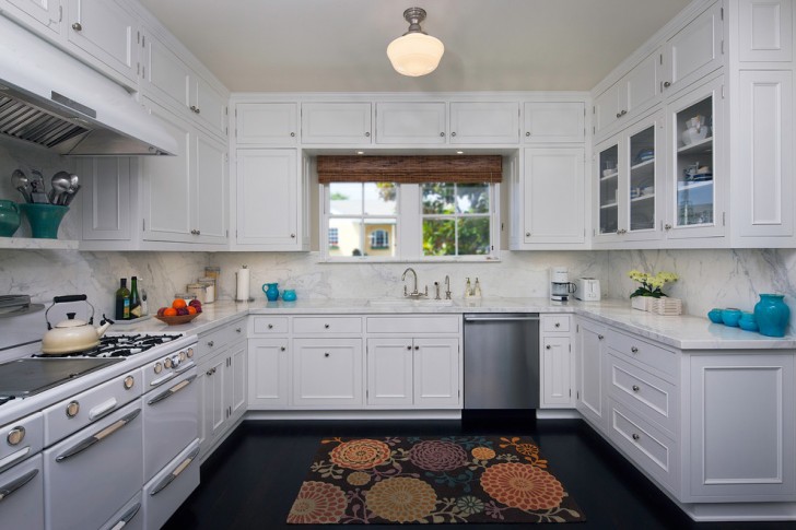 Kitchen , Lovely  Transitional Kitchen Cupboard Design Photos : Beautiful  Traditional Kitchen Cupboard Design Photo Ideas