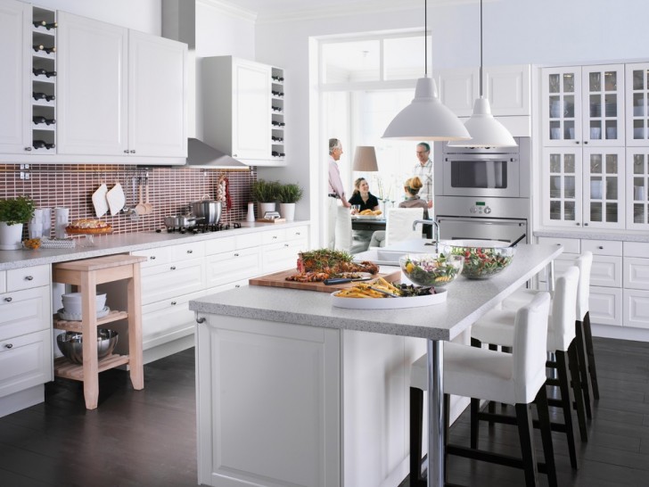 Kitchen , Fabulous  Modern Ikeakitchens Inspiration : Breathtaking  Contemporary Ikeakitchens Photos
