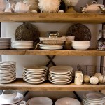 Kitchen , Gorgeous  Farmhouse Bakers Racks for Kitchen Picture : Breathtaking  Industrial Bakers Racks for Kitchen Picture