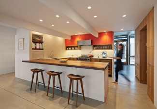 990x660px Gorgeous  Midcentury Concrete Countertops Portland Oregon Photo Ideas Picture in Kitchen