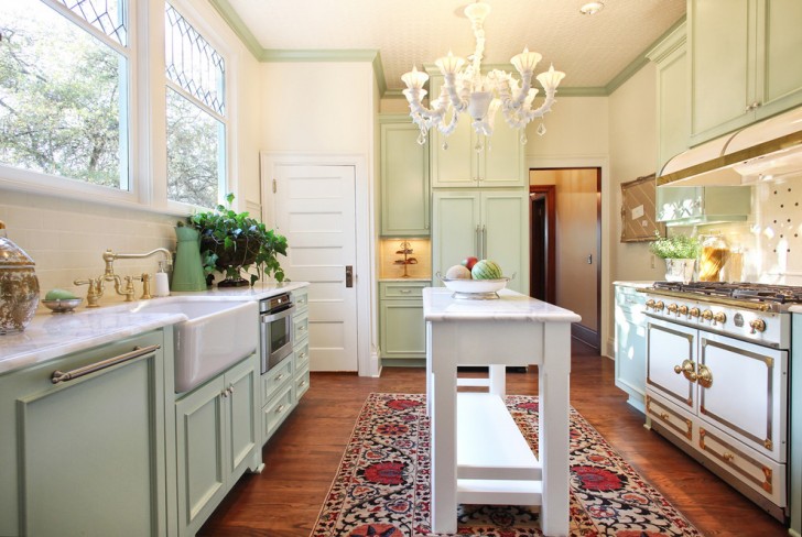 Closet , Cool  Contemporary Kitchen Custom Cabinets Photo Inspirations : Breathtaking  Victorian Kitchen Custom Cabinets Ideas