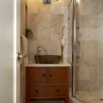 Powder Room , Lovely  Eclectic Shelves for Small Bathrooms Inspiration : Charming  Asian Shelves for Small Bathrooms Picute