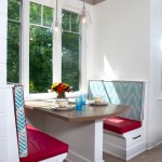 Kitchen , Gorgeous  Traditional Breakfast Nook Table Sets Image : Charming  Contemporary Breakfast Nook Table Sets Photo Ideas