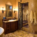 Bathroom , Breathtaking  Traditional Small Bathroom Vanities with Drawers Photo Inspirations : Charming  Mediterranean Small Bathroom Vanities with Drawers Image Inspiration