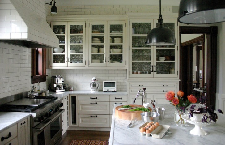 Kitchen , Wonderful  Victorian Kitchen Cabinets and More Photo Inspirations : Charming  Transitional Kitchen Cabinets And More Inspiration