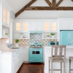Kitchen , Awesome  Victorian Cherry Kitchen Accessories Image : Cool  Beach Style Cherry Kitchen Accessories Image Inspiration