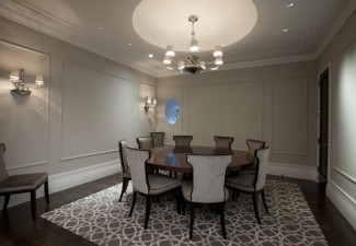 990x660px Stunning  Contemporary Round Dining Room Table And Chairs Image Picture in Dining Room