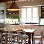 Kitchen , Fabulous  Traditional Country Style Kitchen Table and Chairs Photo Ideas : Cool  Farmhouse Country Style Kitchen Table and Chairs Image