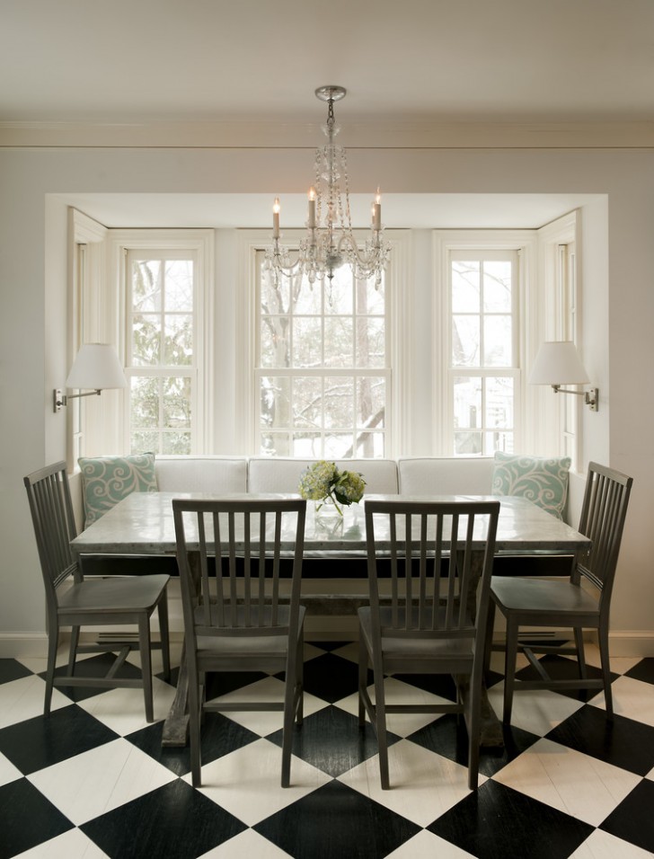 Dining Room , Cool  Contemporary Breakfast Nook Dining Sets Image Ideas : Cool  Traditional Breakfast Nook Dining Sets Image