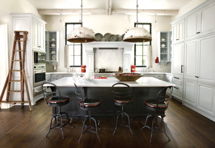 Kitchen , Lovely  Traditional Furniture Island Photo Inspirations : Cool  Transitional Furniture Island Picture