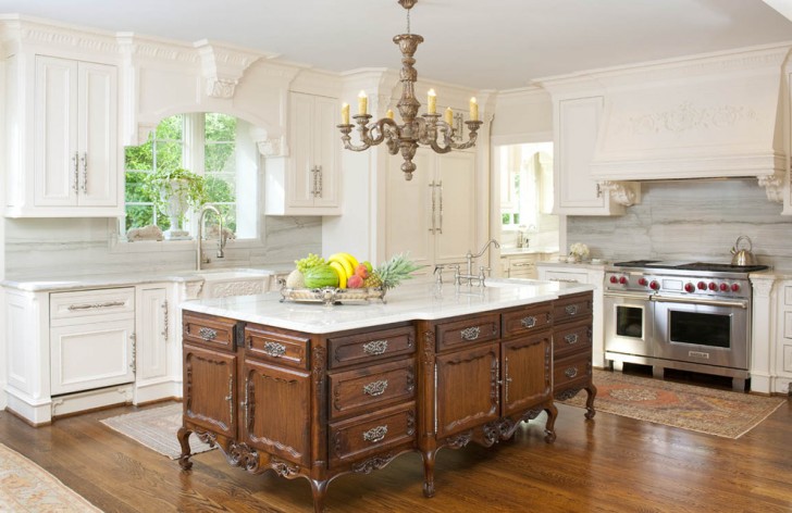 Kitchen , Lovely  Traditional Furniture Island Photo Inspirations : Cool  Victorian Furniture Island Ideas