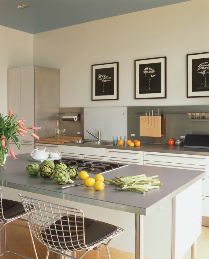 Kitchen , Awesome  Modern Shiny Laminate Countertops Inspiration : Fabulous  Contemporary Shiny Laminate Countertops Inspiration