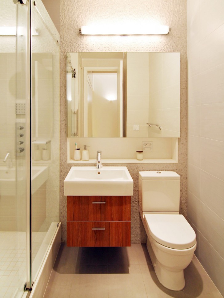 Bathroom , Stunning  Modern Vanity Sinks for Small Bathrooms Image : Fabulous  Contemporary Vanity Sinks For Small Bathrooms Picute