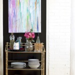 Fabulous  Eclectic Bamboo Bar Cart Image , Stunning  Contemporary Bamboo Bar Cart Photo Inspirations In Dining Room Category
