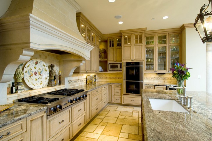 Kitchen , Fabulous  Traditional Tuscan Style Kitchen  Image : Fabulous  Traditional Tuscan Style Kitchen  Picute