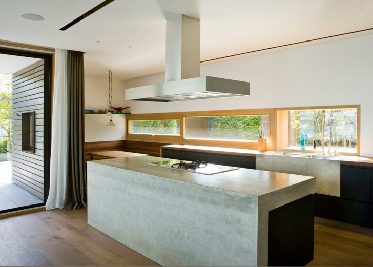 Kitchen , Charming  Contemporary Concrete Countertop Grinder Image Ideas : Gorgeous  Contemporary Concrete Countertop Grinder Photo Inspirations