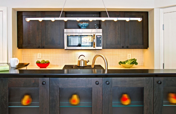 Kitchen , Wonderful  Traditional Kitchen Display Cabinets Image : Gorgeous  Contemporary Kitchen Display Cabinets Image Ideas
