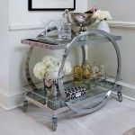 Spaces , Breathtaking  Contemporary Trolley Bar Cart Picture : Gorgeous  Contemporary Trolley Bar Cart Picture