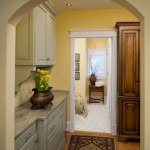 Spaces , Awesome  Transitional Granite Countertop Corbels Photos : Gorgeous  Craftsman Granite Countertop Corbels Picture