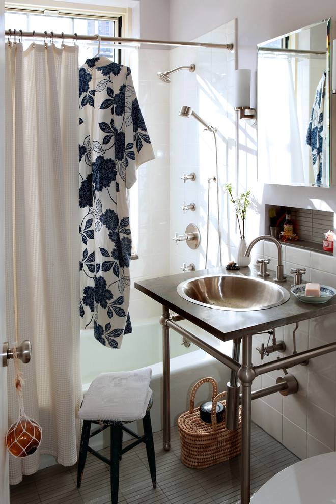 Powder Room , Charming  Contemporary Very Small Bathroom Sinks Ideas : Gorgeous  Eclectic Very Small Bathroom Sinks Image Ideas
