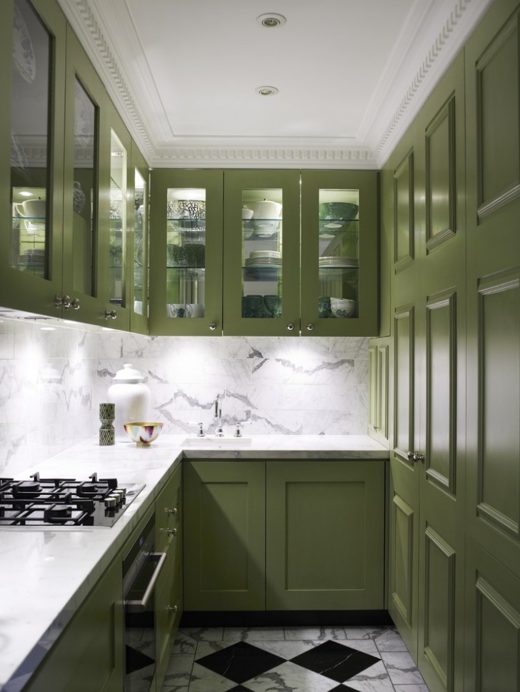 Kitchen , Stunning  Contemporary Custom Kitchen Cabinet Designs Photo Ideas : Lovely  Contemporary Custom Kitchen Cabinet Designs Photo Ideas