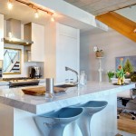 Kitchen , Gorgeous  Contemporary Island in Small Kitchen Image Inspiration : Lovely  Contemporary Island in Small Kitchen Photo Inspirations