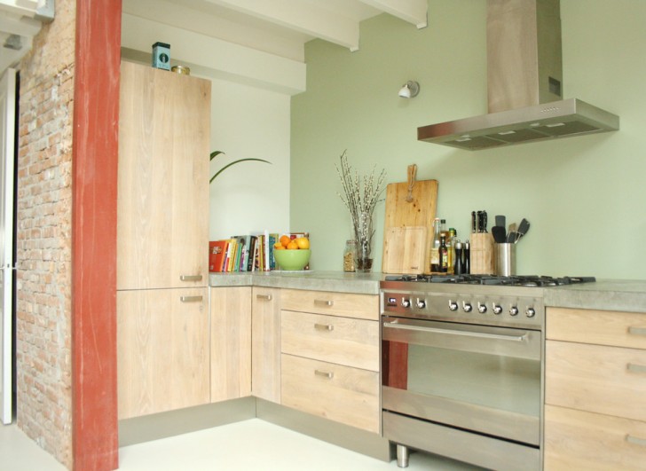 Kitchen , Gorgeous  Eclectic Custom Kitchen Doors Inspiration : Lovely  Industrial Custom Kitchen Doors Inspiration