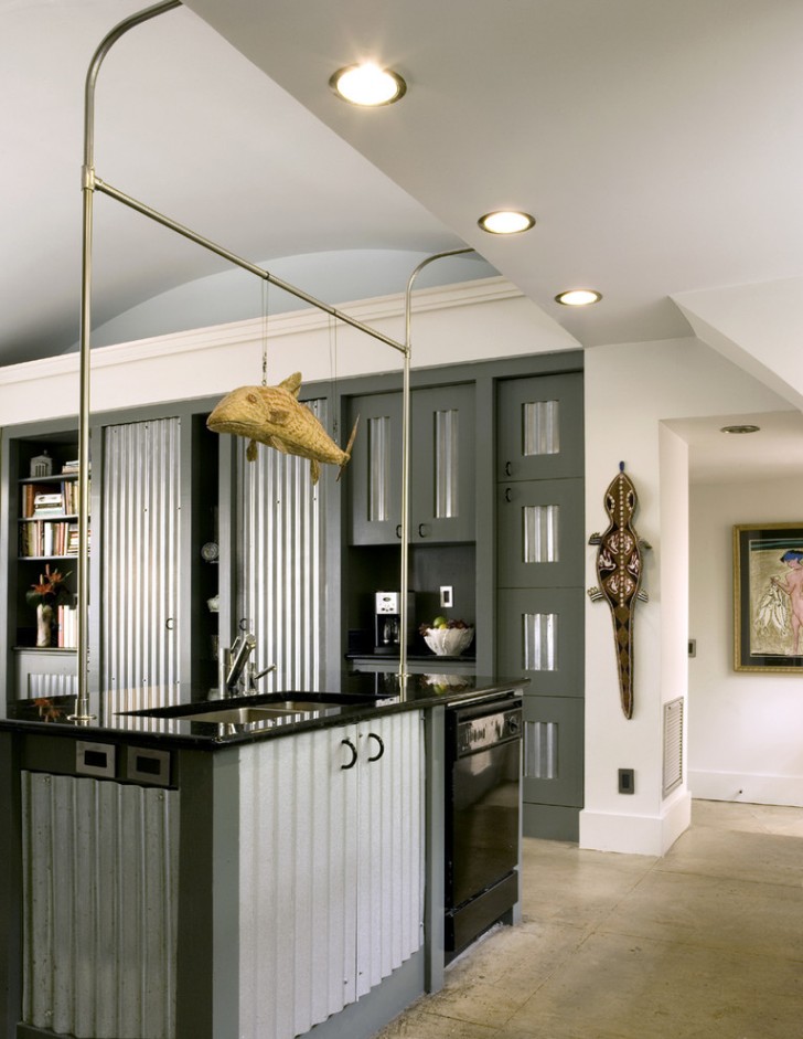 Kitchen , Gorgeous  Eclectic Custom Kitchen Doors Inspiration : Lovely  Industrial Custom Kitchen Doors Picture Ideas