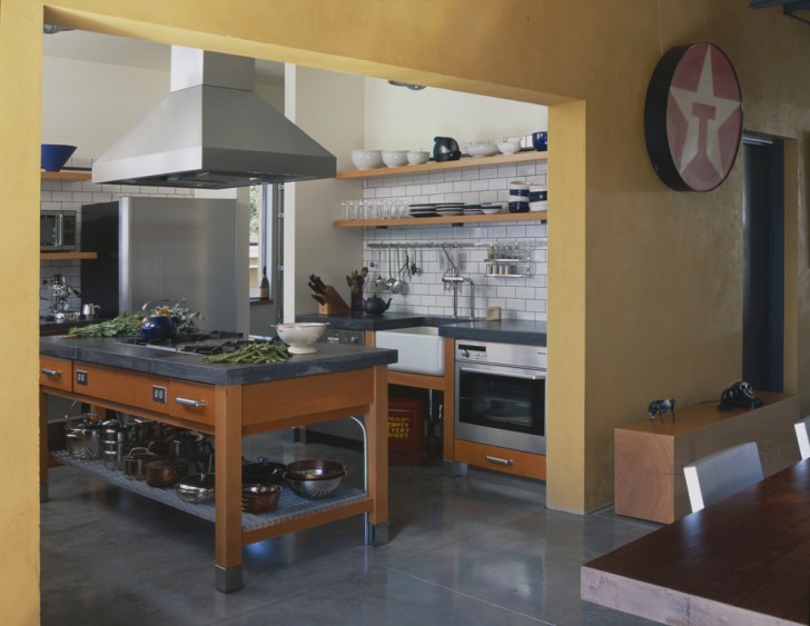 Living Room , Cool  Rustic Microwave Bakers Rack Photos : Lovely  Industrial Microwave Bakers Rack Ideas